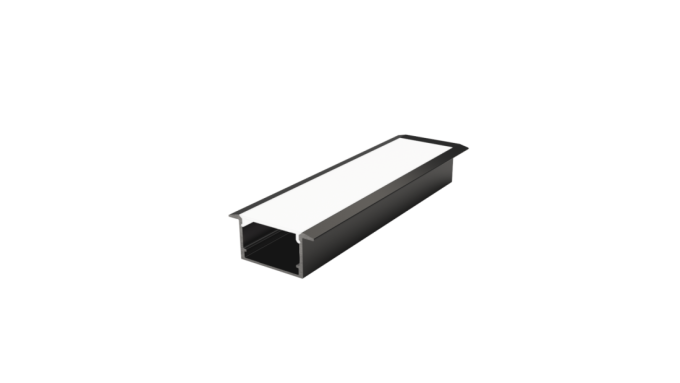 Perfil Embutido Sob Medida MK Iluminação 32,5x15mm (Somente Perfil) ALP19