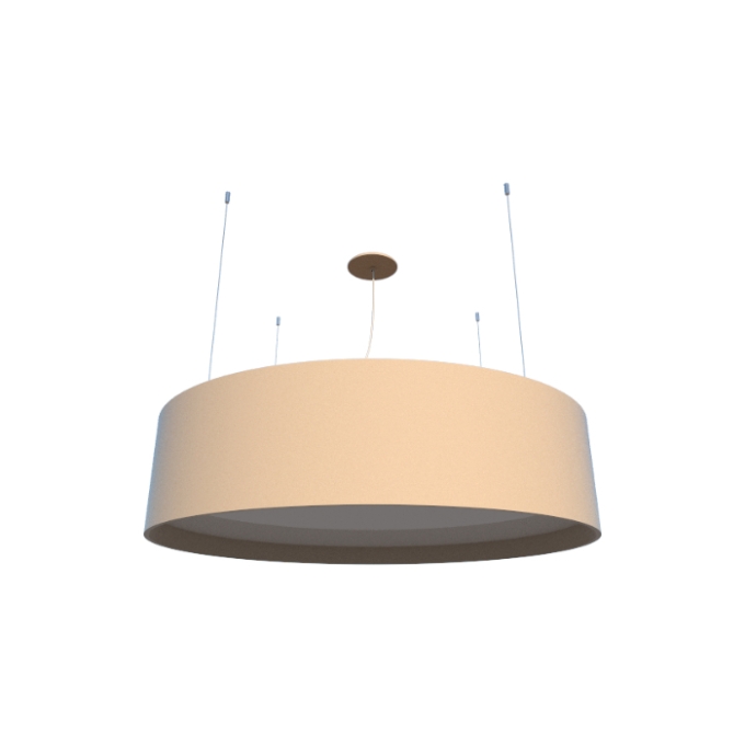 Pendente Fox Lustres Madeira Cilíndrico 2L E27 Ø300x160mm 6991