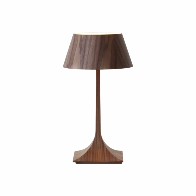 Abajur Accord Nostalgia Cúpula Madeira 1L E27 Ø290x530mm 7065