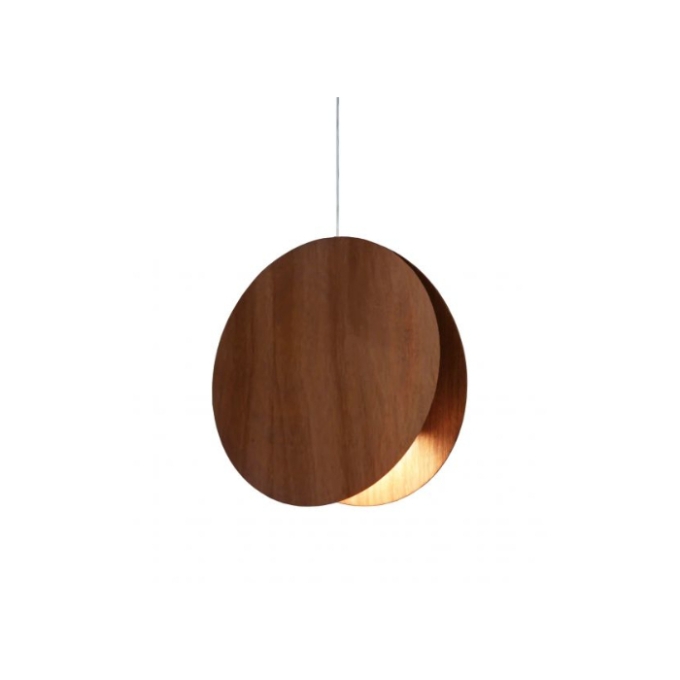 Pendente Fox Lustres Madeira Clean 1L E27 Ø250x150mm 805