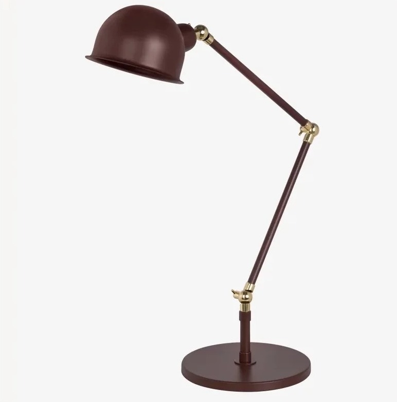Abajur Golden Art Baboo 2 Articulações Braço de 200mm 1L E27 500mm M1060-20-207PI