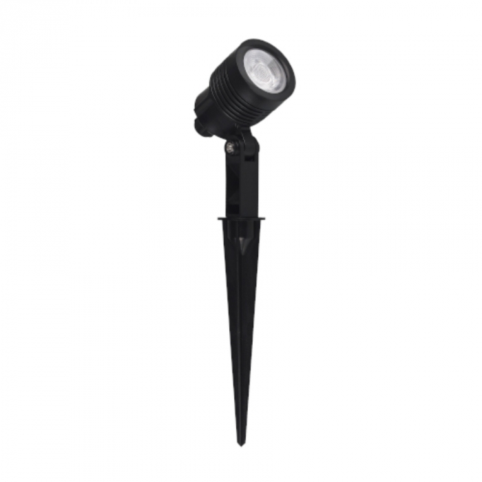 Espeto de Jardim Pix 3 watts 3000K Preto Ø44x245mm 36505924