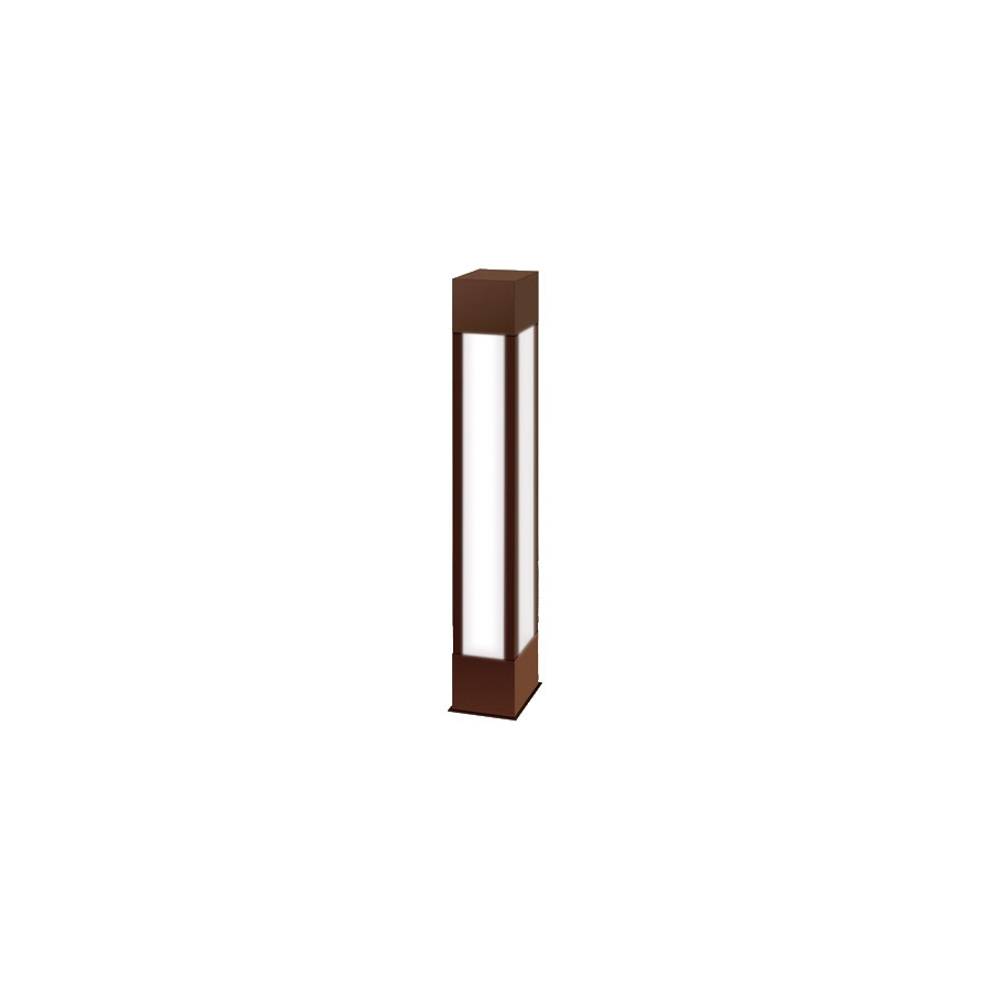 Poste Balizador TKS Tower 1L Tubular T8 60mm 110x110x700mm 1393