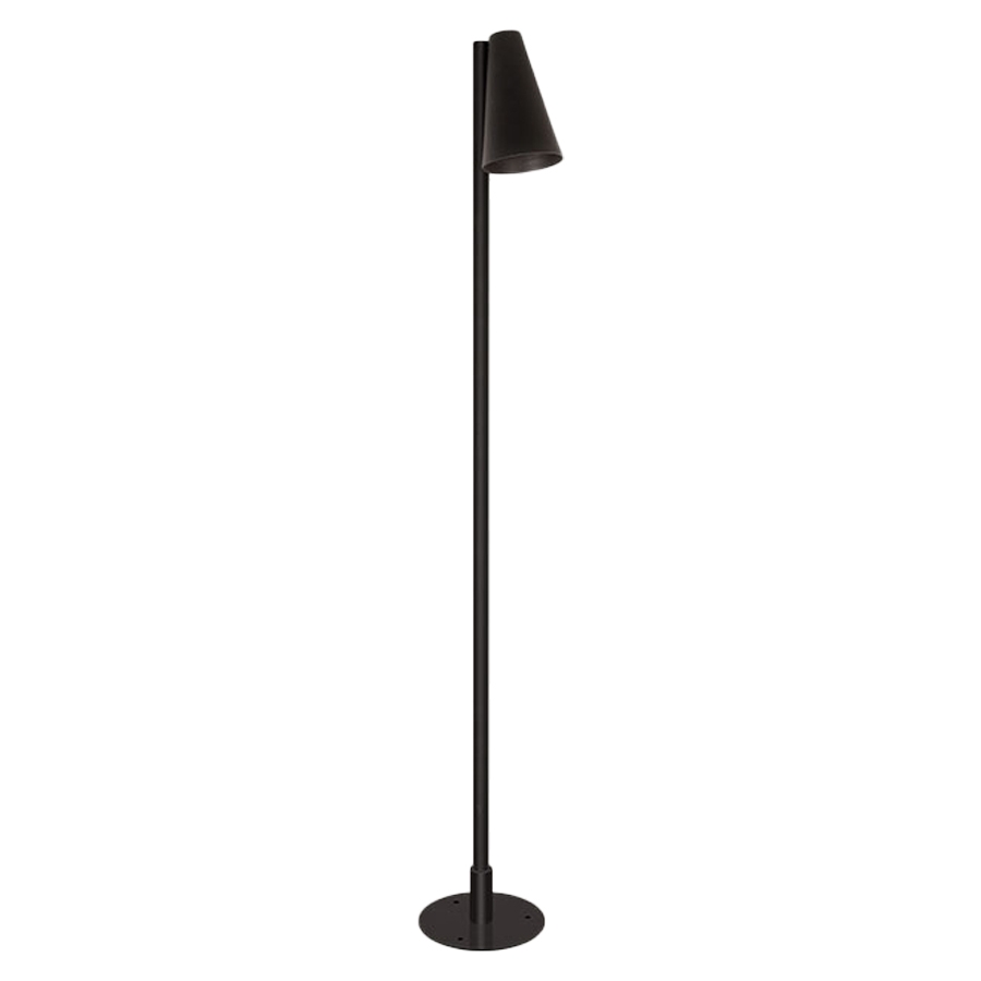 Poste Balizador TKS Cone Com Base 1L Dicroica MR16 80x125x800mm 1374