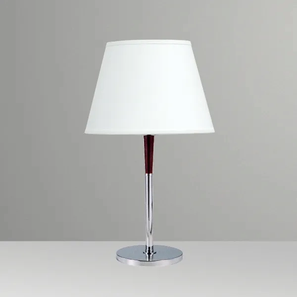 Abajur Golden Art Mittos Latão e Madeira 560mm 1L E27 M664LT