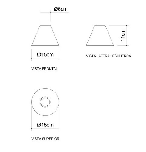 Abajur Golden Art Baboo 2 Articulações Braço de 300mm 1L E27 700mm M1060-30-411PI