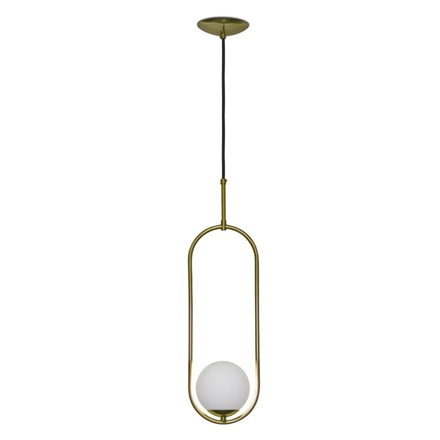 Pendente Spotline Pendulo Globo Ø120mm 1L G9 120X150X550mm 778/1 