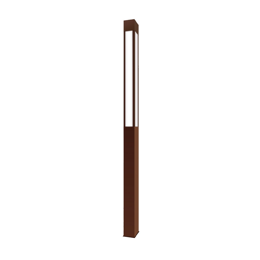 Poste Balizador TKS Tower 1L Tubular T8 120mm 110x110x2000mm 1504