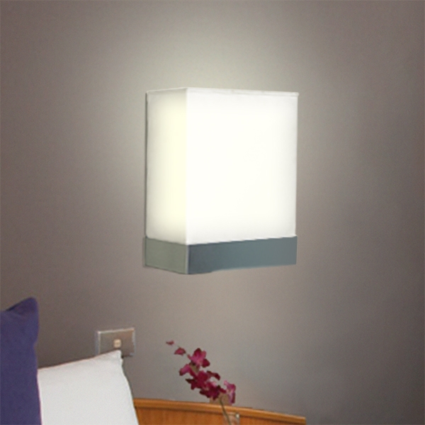 Arandela Golden Art Suíte Difusor em Tecido 250x300x130mm 1L E27 250mm P344PI
