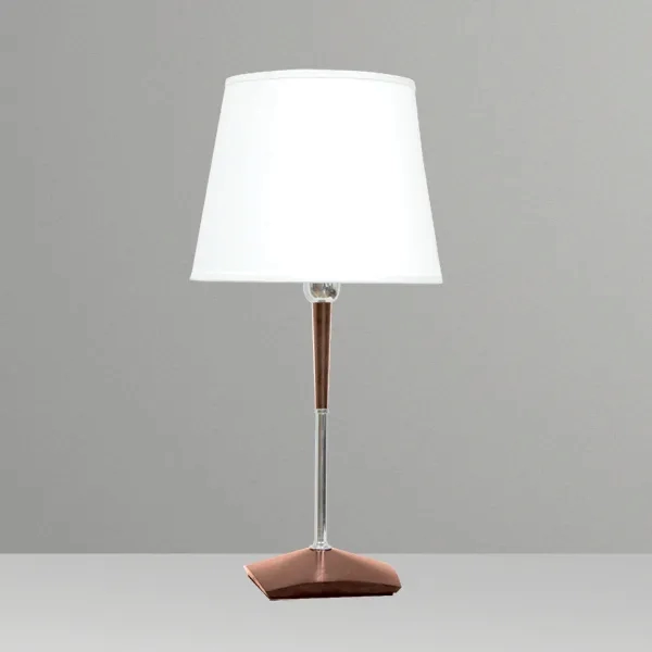 Abajur Golden Art Eros Latão e Madeira 560mm 1L E27 M626LTMA