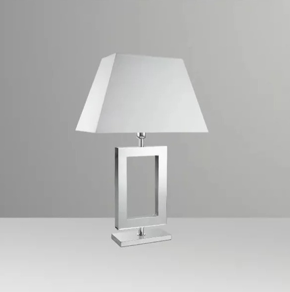 Abajur Golden Art Retângulo Alumínio 670mm 1L E27 M634PI