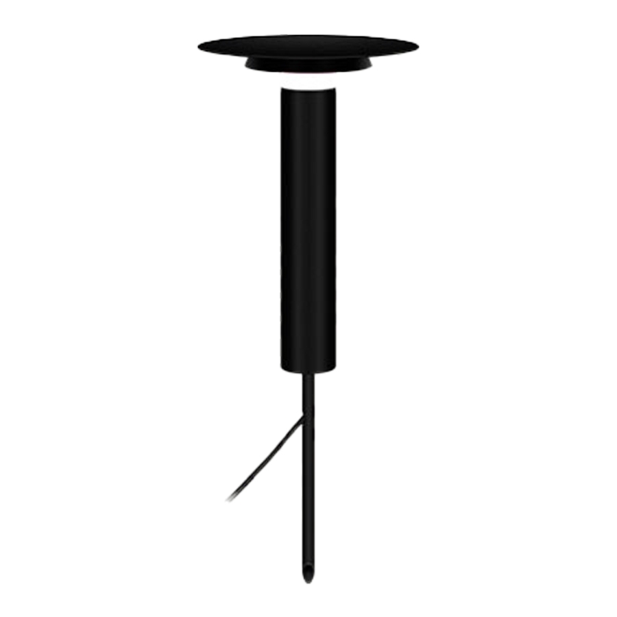 Balizador TKS Disc 1L Mini Dicroica MR11 Ø150x230mm 1354