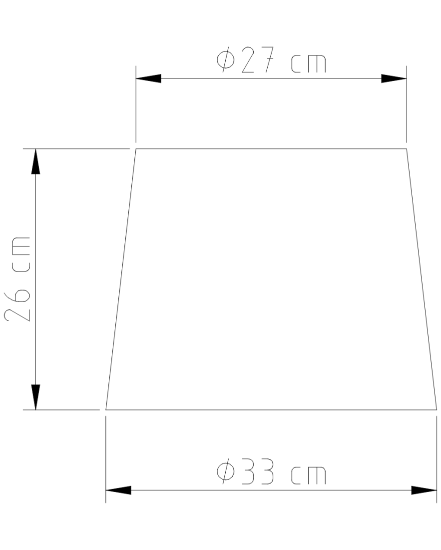 Abajur Golden Art Redondo Latão e Acrílico Cristal 680mm 1L E27 M676LT