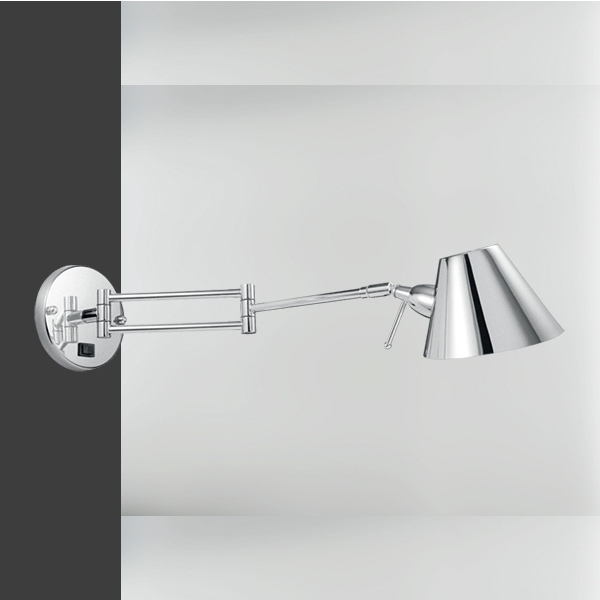 Arandela Golden Art Juliette Articulada 1L G9 Braço 550mm P250PI