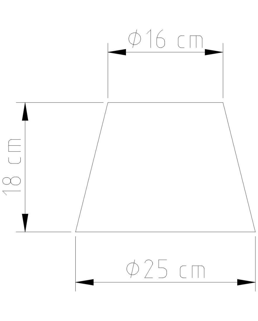 Abajur Golden Art Braço Articulado Telescópica 1L E27 620-700mm M039PI