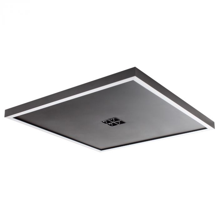 Plafon Spotline Elegance 33 watts e 4 Focos Bivolt 480x480x40mm 1052/50