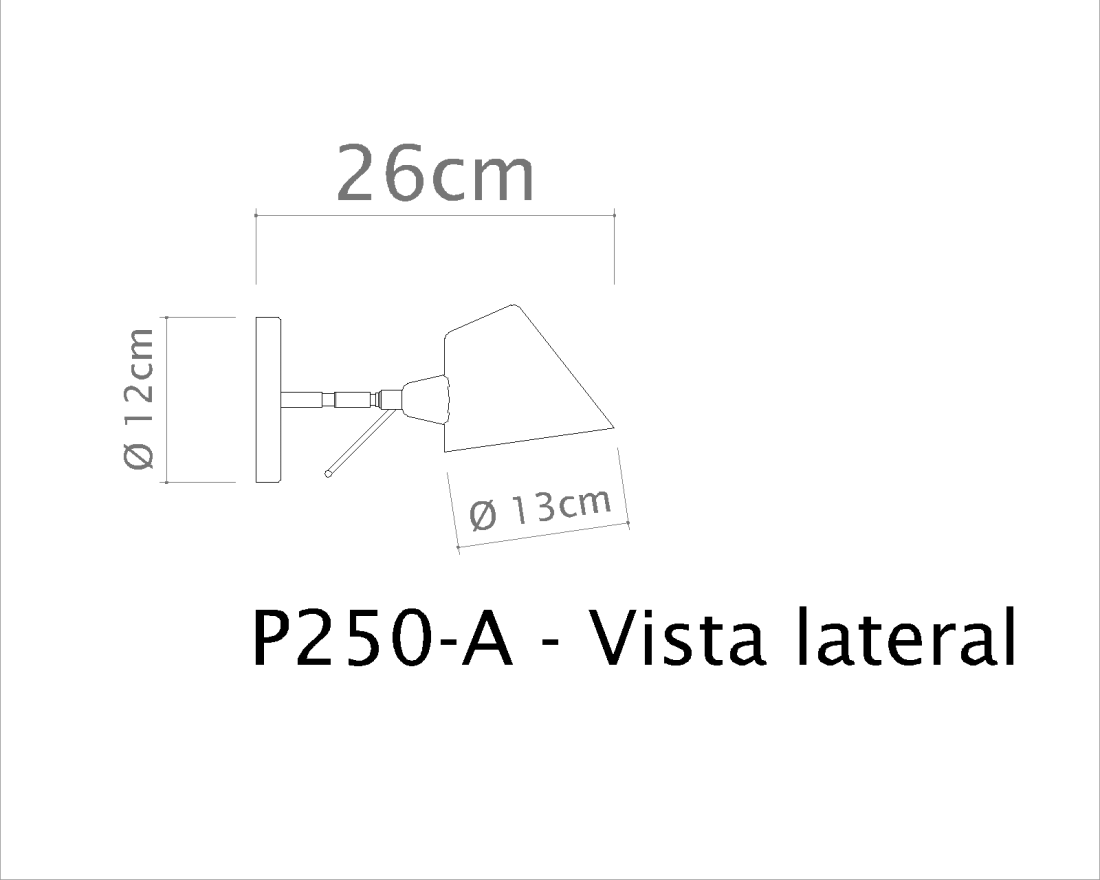 Arandela Golden Art Juliette Articulada 1L G9 Sem Braço 260mm P250API
