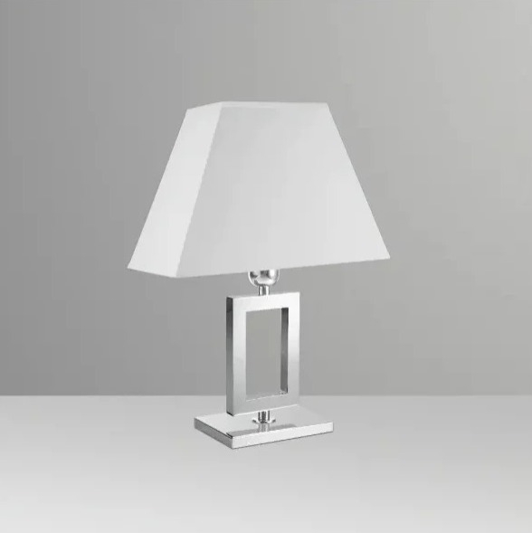 Abajur Golden Art Retângulo Alumínio 450mm 1L E27 M633PI