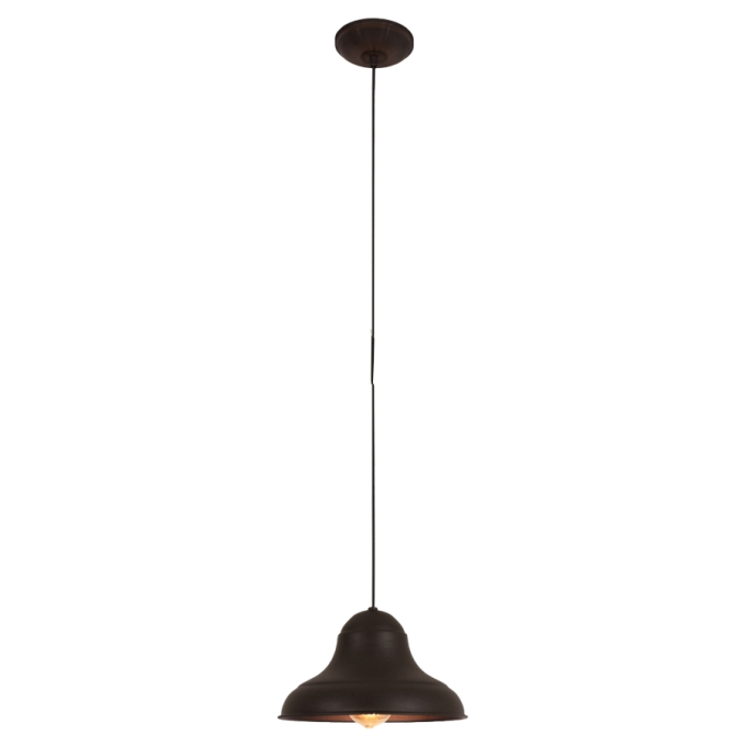 Pendente TKS Baruc Basic 1L E27 Ø240x140mm 1774