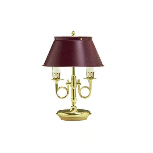 Abajur Golden Art Mininglês 2 Braços Torcidos 2L E27 380mm M008LT