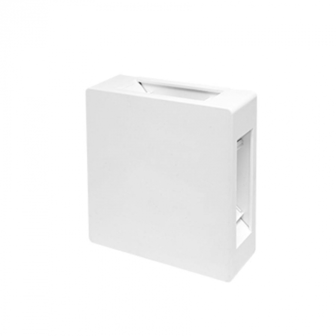Arandela Pix Slim Quadrado Branco Facho Quadruplo Ajustável 6 watts 3000K 120x120x30mm 36506546