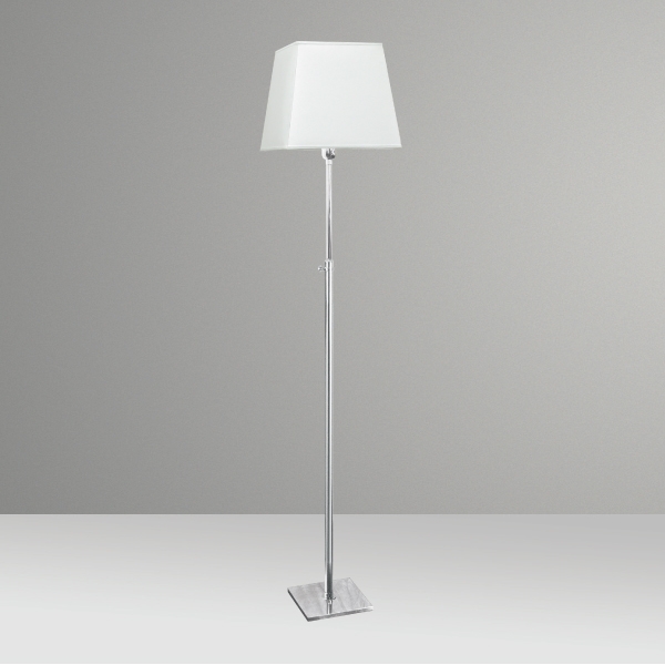 Coluna Golden Art Anitta Telescópica Base Quadrada 1L E27 1300-1800mm C222PI