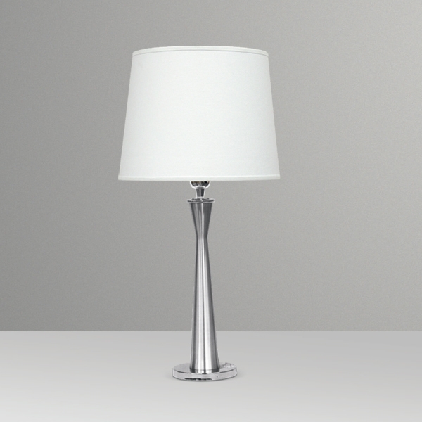 Abajur Golden Art Halley 43 Alumínio Escovado 650mm 1L E27 M673AL