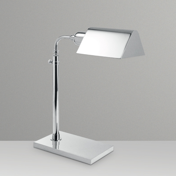 Luminária de Mesa Golden Art Vittoria Telescópica Base Retangular 1L E27 400-460mm M205PI