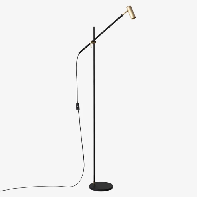 Coluna de Chão Golden Art Grayce 1L GU10 1370-1650mm C2160PI