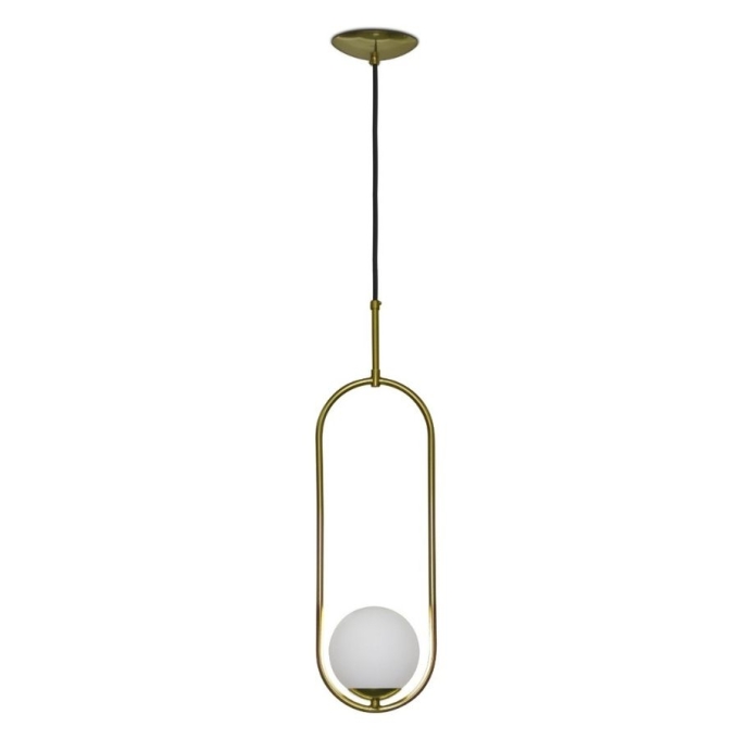 Pendente Spotline Pendulo Globo Ø120mm 1L G9 120X150X550mm 778/1 