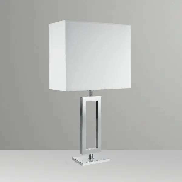 Abajur Golden Art Retângulo Alumínio 600mm 1L E27 M631PI