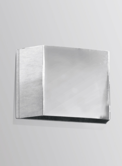 Arandela Golden Art Balizador 120x80mm 2 Faixos de Luz 1L G9 120x80mm P309PI