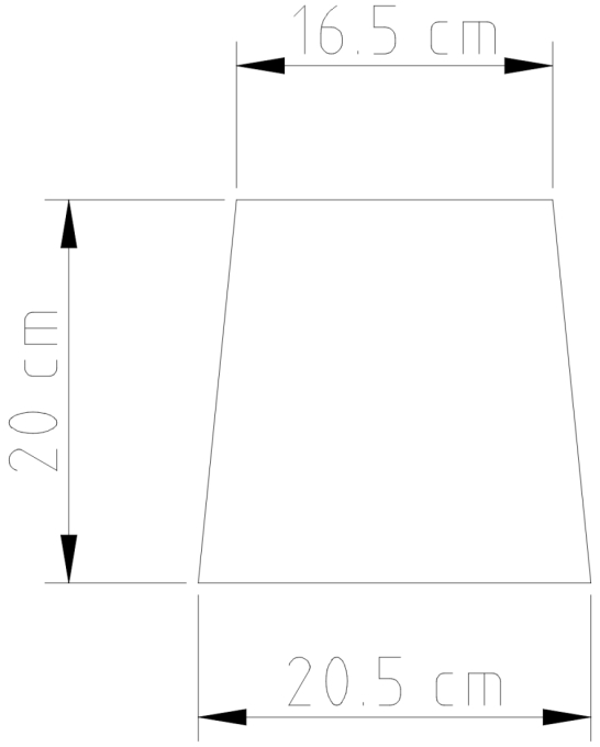 Abajur Golden Art Cubo 25 5 Cubos de Vidro Cristal 470mm 1L E27 M095LT