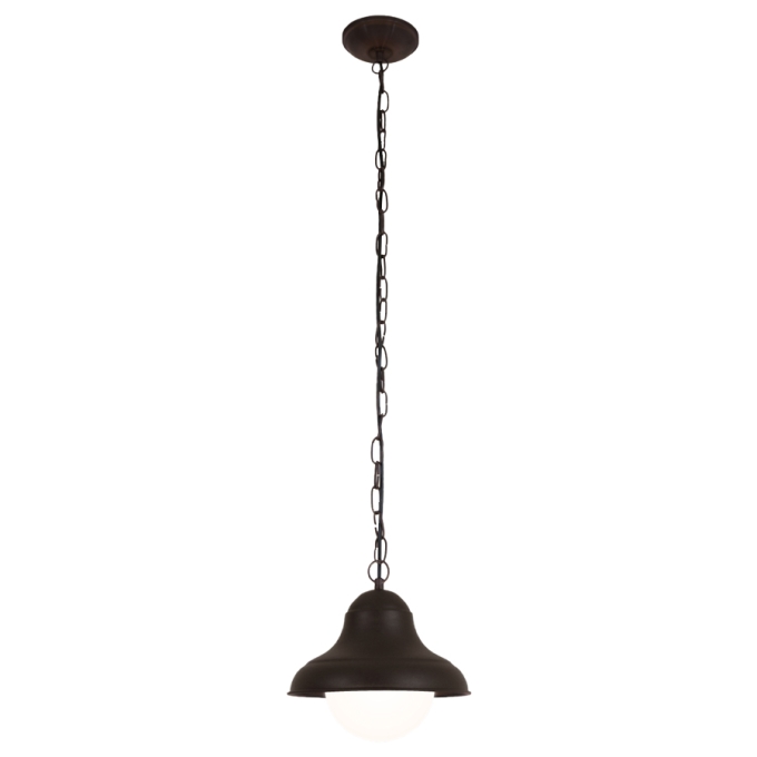 Pendente TKS Baruc Glass 1L E27 Ø240x215mm 2047