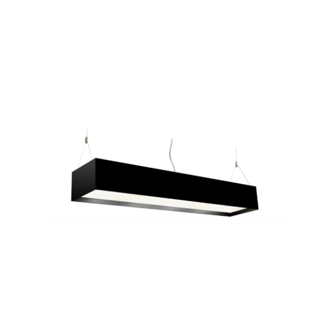 Pendente Fox Lustres Madeira Clean 2L Tubular T8 1000x130x100mm L100