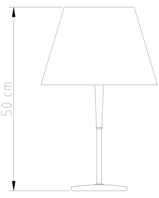 Abajur Golden Art Eros Latão e Madeira 560mm 1L E27 M626LTMA
