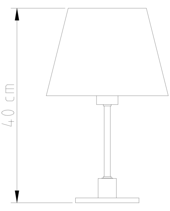 Abajur Golden Art Redondo Pequeno Acrílico Cristal 400mm 1L E27 M693LT