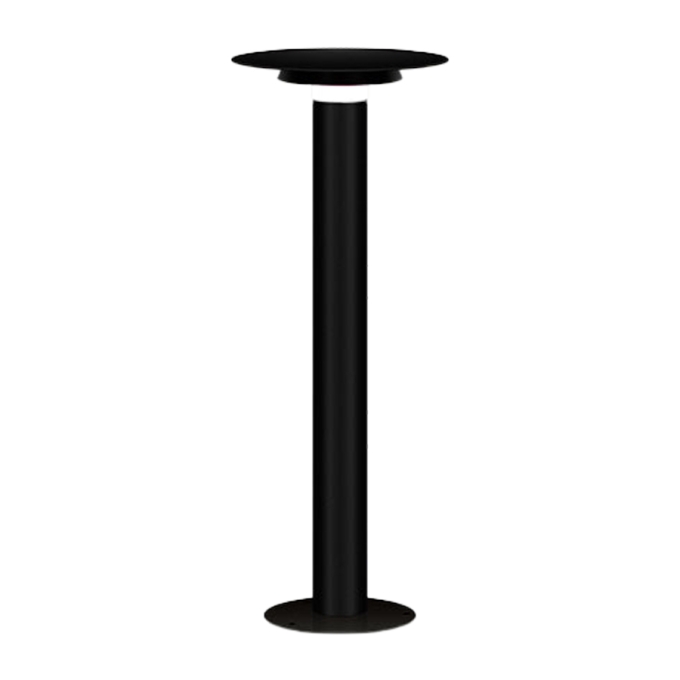 Balizador TKS Disc Com Base 1L Mini Dicroica MR11 Ø150x430mm 1357