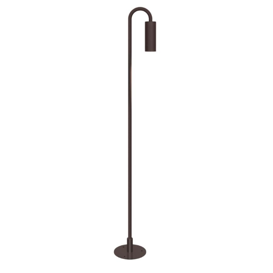 Poste Balizador TKS Pipe Hook Com Base Sem Difusor 1L Mini Dicroica MR11 90x107x800mm 1313