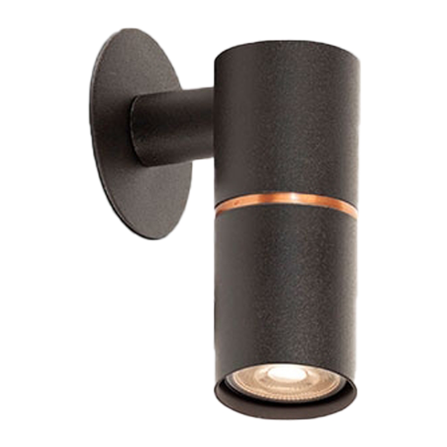 Arandela TKS Perg Mini S Fixa 1L Mini Dicroica MR11 38x55x90mm 1476