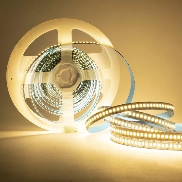  Fita LED Lumanti 24w/mt 240 leds IP20 10mm 12V 3000K IRC80 2760 lumens (Rolo 5 metros) F12S3281