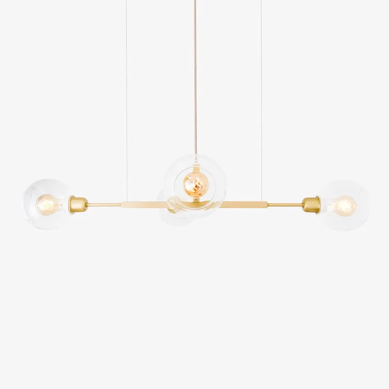 Lustre Golden Art Quattro 70 Glass 4L E27 1000x820x220mm T4470PI