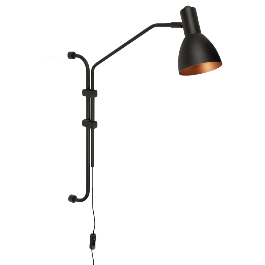 Arandela TKS Roma Poco Braccio 1L E27 490x105x660mm 4007