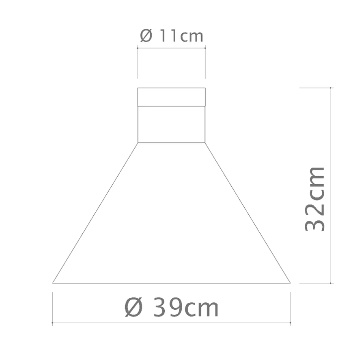Pendente Golden Art Master 1L E27 Ø390x320mm T983PI