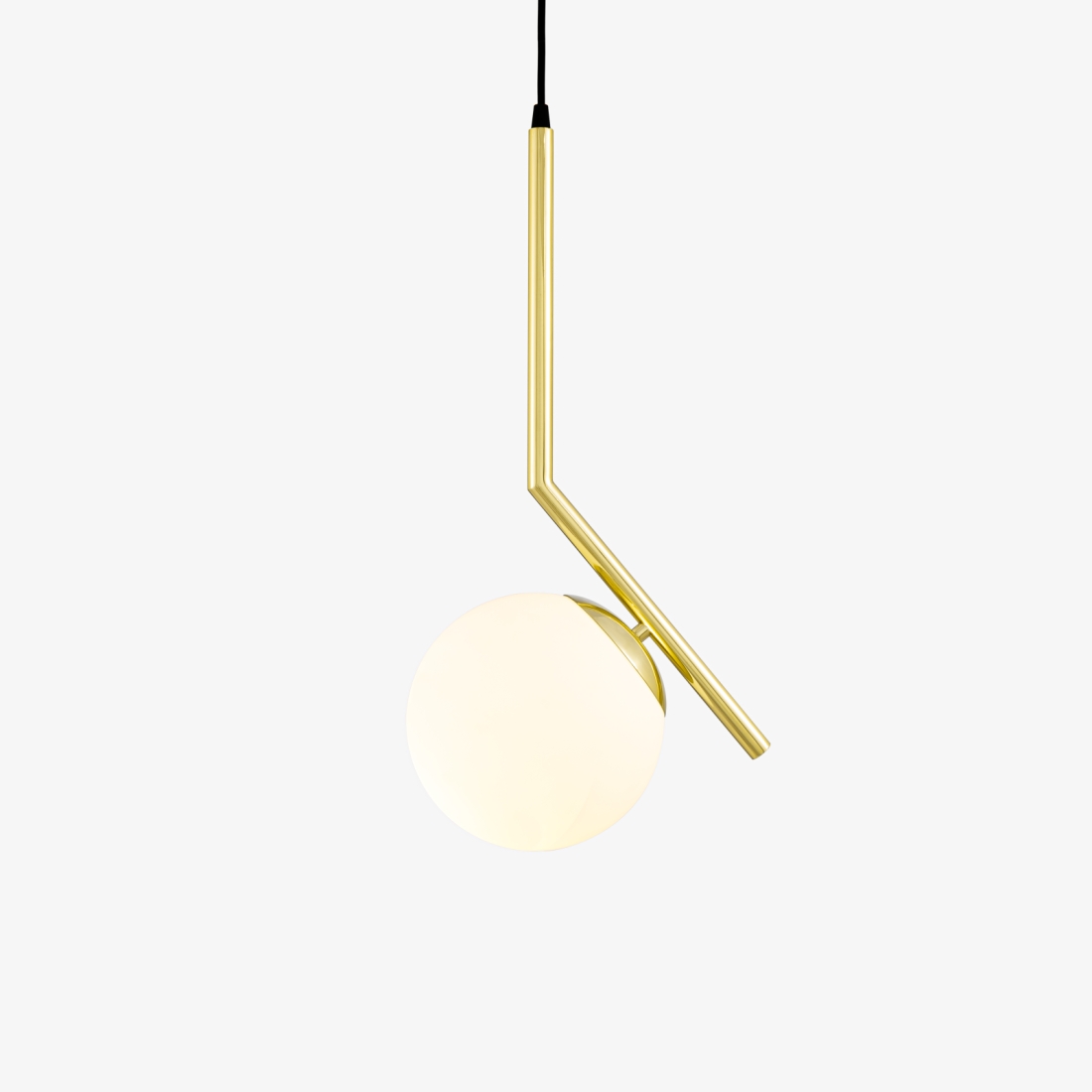 Pendente Golden Art Clarice Globo Ø200mm 1L E27 560mm T1921PI