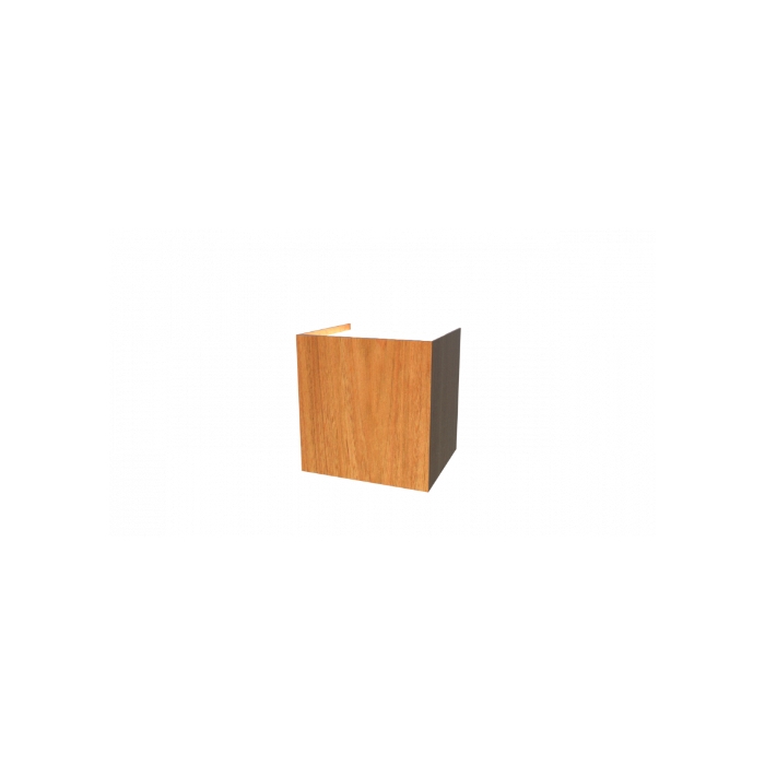 Arandela Fox Lustres Clean Madeira 2L G9 120x100x80mm AR54