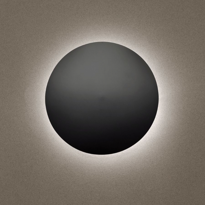 Arandela Madelustre Eclipse Madeira 9 watts 2700K Bivolt Ø190mm 2993