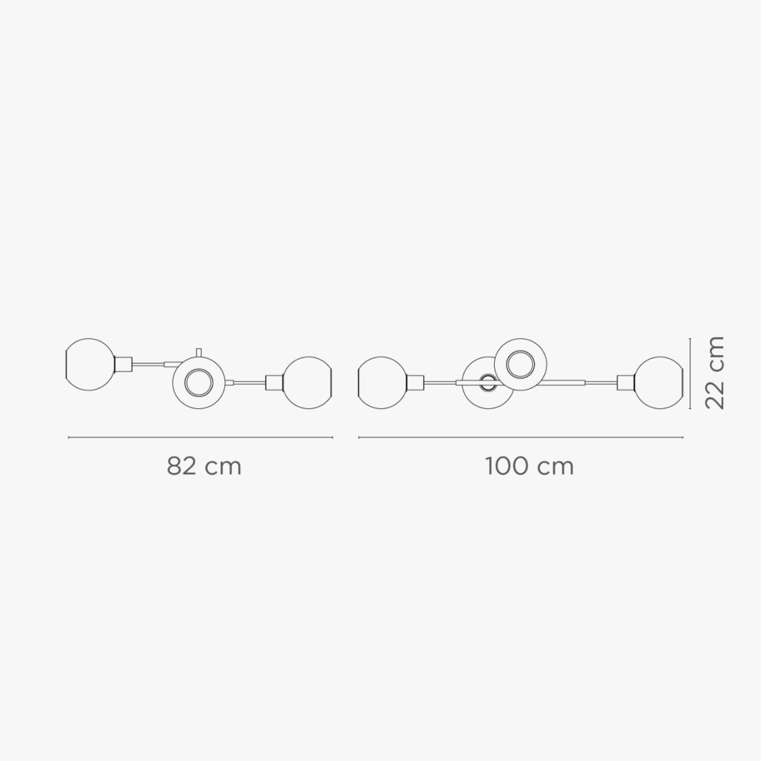 Lustre Golden Art Quattro 70 Glass 4L E27 1000x820x220mm T4470PI