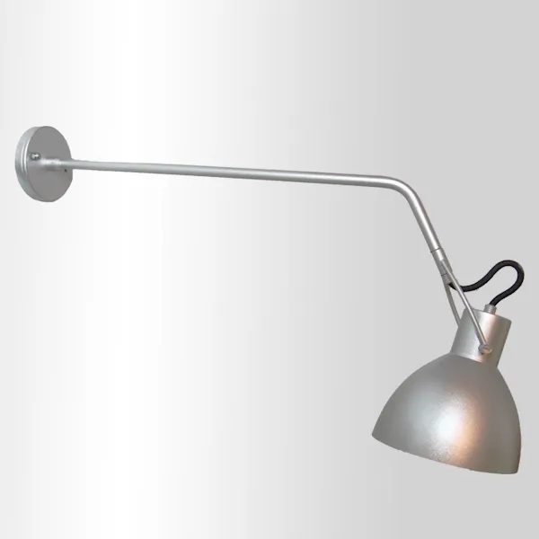 Arandela Golden Art Seed Calha + Braço de 250mm 1L E27 360mm P893B-25PI
