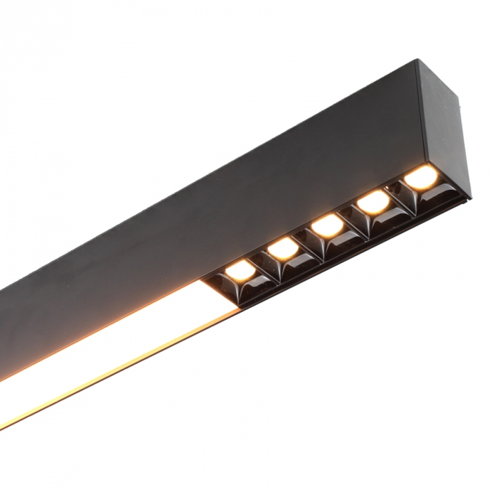 Perfil Spotline Sobrepor Del 10 Focos 46 watts Bivolt 65x35x1500mm 1071/1500